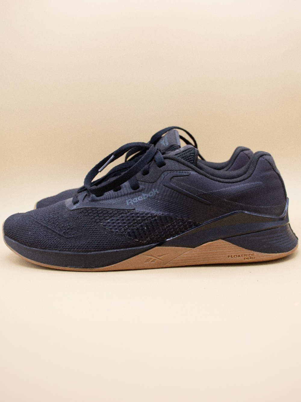 Reebok Nano X4 Black Gum Training Shoes 100074185 Men's Size 8